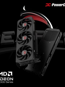 New Huanxun RX9070XT/9070GRE Red Devil Dark Night Dog Desktop <b>Computer</b> Gaming Dedicated Graphics Card <b>Fan</b> Desktop Gaming Gr - Product Image 5