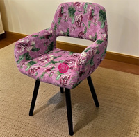 Yicheng Beauty Vente en gros Chaise de salle à manger rétro américaine Chaise de bureau de loisirs Nouvelle chaise de maquillage chinoise à vendre