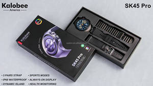 นาฬิกาอัจฉริยะรุ่นใหม่ปี 2025+ รุ่น Sport Watch <span class=keywords><strong>5</strong></span> SK45Pro <span class=keywords><strong>3</strong></span> สาย รองรับ Chat <span class=keywords><strong>GPT</strong></span> ไฟฉายแท้ ฟังเพลงผ่านบลูทูธ โทรออก วัดอัตราการเต้นของหัวใจ ดูแลสุขภาพผู้หญิง สำหรับผู้ชาย - Product Image 6