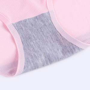 Shorty sexy en maille de soie glacée pour femme, taille mi-haute, respirant, fin et antibactérien - Product Image 5