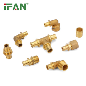 IFAN Factory produce conector de tubería PEX Tamaño completo Variedad completa Accesorios deslizantes de latón Accesorios PEX - Product Image 1