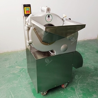 Hoge Efficiëntie Automatische Fruit Groente Aardappel Ui Chopper Snijmachine Voor Keuken Gebruik