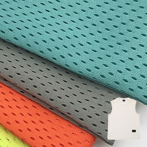 Vải bán buôn Áo thun Drift 100% Polyester Vải quần short đi biển Chất liệu lưới Vải dệt kim <span class=keywords><strong>DTY</strong></span> cho đồng phục bóng rổ nam - Product Image 1