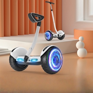 Xe Scooter điện tự cân bằng 2 bánh 36V 10 inch có tay cầm, dành cho trẻ em và người lớn, tích hợp thanh chống đỡ chân thông minh - Product Image 1