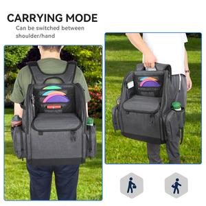 Sac de golf de haute qualité rembourré, sac à dos de disc-golf avec grande capacité - Product Image 1