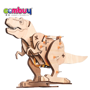 Jouets de marche mécaniques, ensemble de 20 pièces, <span class=keywords><strong>puzzle</strong></span> <span class=keywords><strong>3d</strong></span> <span class=keywords><strong>en</strong></span> <span class=keywords><strong>bois</strong></span> pour dinosaure - Product Image 4