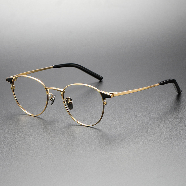 High Pure Titanium Optical Frame Good Quality Glasses for Men and Women Titanium Eyewear Frames