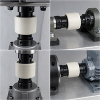 Accouplement de moteur avec manchon d'engrenage interne utilisé pour la connexion de pompes à huile pour les industries mécaniques, accouplement à manchon en nylon