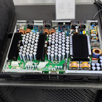 Amplificateur de classe D de première classe 5000 watts 1U 8Ω Système de son stéréo numérique à 2 canaux Haut-parleur professionnel