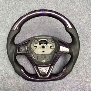 Volant en fibre de carbone personnalisé de bonne qualité pour Ford <span class=keywords><strong>Fiesta</strong></span> <span class=keywords><strong>MK6</strong></span> 2008-2013 Ford EcoSport 2013-2017 - Product Image 1