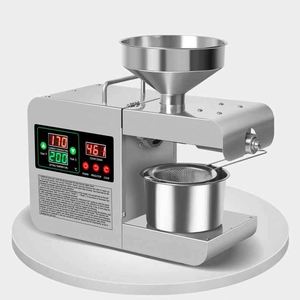 Stainless Steel Mini Screw <b>Oil</b> <b>Press</b> <b>Machine</b> Ideal for Commercial and Domestic <b>Oil</b> Extraction - Product Image 3