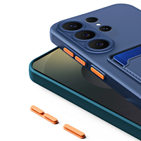 Étui de téléphone portable avec poche arrière pour cartes pour Samsung S26 Ultra, étui et porte-cartes pour S25 S24 avec emplacements pour cartes