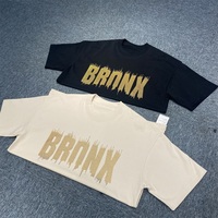 T-shirt Homme Oversize Boxy à Épaules Tombantes Personnalisé en Coton Lourd Effet Vieilli 100% Coton Écologique Respirant