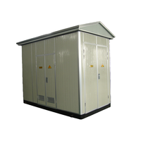 Poste de transformateur extérieur préinstallé SCB10 monté sur socle 1600 kVA 35 kV pour réduction de tension sur réseau