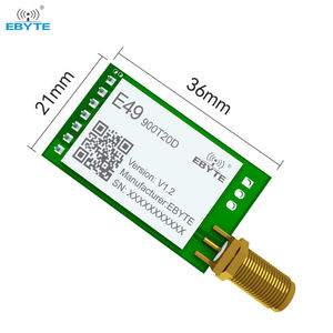 อีไบท์ ODM E49-900T20D 915MHz 868MHz โมดูลไร้สายแบบเสียบปลั๊กอินสำหรับอุตสาหกรรม ใช้พลังงานต่ำ รองรับการมอดูเลต GFSK กำลังส่ง 20dBm ระยะ 2.5 กม. - Product Image 2