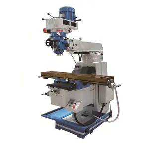 universal metal milling vertical and horizontal turret milling machine price with DRO