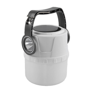 Lanterne de camping rechargeable à double source lumineuse avec affichage numérique, lampe LED portable pour usage domestique, d'urgence et extérieur - Product Image 2