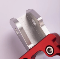Aluminium-Fußrasten (breit) für Sur-Ron Ultra Bee Light Bee X – Übergroße, verlängerte, niedrigere Fußstützen für Offroad-Dirtbikes und E-Motorräder