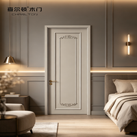 Portes pour Maisons, Portes Intérieures en Bois Massif, Portes à Battants, Bois Moderne Écologique pour Projets Immobiliers