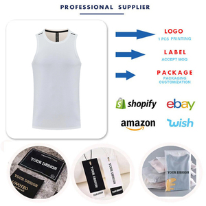 Hot Sale Professional Knitted Front Logo Men's Active Wear Fitness Wrestling Singlets Outerwear Sublimation Polyester Wear - Product Image 3