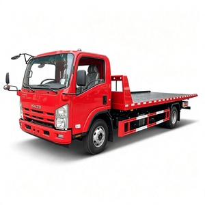 รถยกพ่วงแบบพื้นเรียบ 1suzu 4*2 2 เพลา 5.6 เมตร สำหรับลากจูงในเมือง รุ่นใหม่ล่าสุด - Product Image 1