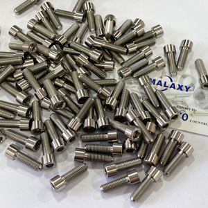 MALAXY-Vis à tête étroite M8x22mm Tc4 en alliage de titane, tige de valve, vis à <span class=keywords><strong>goujon</strong></span> avec un diamètre de tête de 10mm - Product Image 3