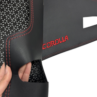 Accessoires de voiture Pare-soleil Tapis de tableau de bord Cuir PVC Housse de tableau de bord automobile pour MG GT