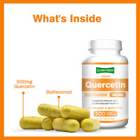 Capsules de quercétine haute puissance Fonction cellulaire saine Protection antioxydante Quercétine pour la défense immunitaire Formule naturelle