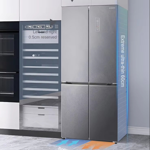 Factory OEM Storage Commercial Four Doors Refrigerators Bottom Freezer <b>Fridge</b> for Home Equipment - Product Image 3