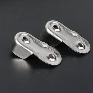 Support de tringle à vêtements Li Hai Hardware en acier laminé à froid nickelé, quincaillerie de penderie moderne et simple - Product Image 2