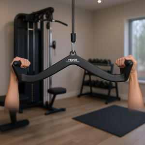 Barra de Polea Vevor para Ejercicios de Tracción, Accesorio de Cable con Agarre de Espuma, Piezas para Máquinas de Gimnasio en Casa, Unisex - Product Image 2