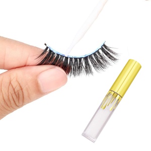 Pinky Leem Custom Wholesale <b>Latex</b> Free Eyelash Adhesive Waterproof Fast Dry Strong Strip Eye Lash <b>Glue</b> with Free Paper Box - Product Image 5