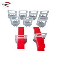 Base de clip de nivellement blanc pour systèmes de clips et de cales, contrôle de la différence de hauteur des carreaux de céramique et de porcelaine, vente en gros