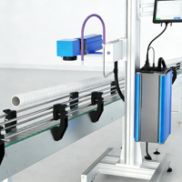 Machine de codage laser à fibre volante pour marquage en série sur ligne de montage 30W 40W 50W 100W DXF Haute Précision Automatique pour Batteries de Véhicules Électriques et Matériel