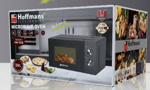 Horno <span class=keywords><strong>Microondas</strong></span> Hoffmans de 20L y 700W para Cocina Inteligente, Calentamiento Confiable, Operación Mecánica, Ideal para Regalo de Bodas - Product Image 6