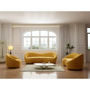 Velvet mondo fabric couch furniture sofa sets sofa living room furniture italian article fabric sofa