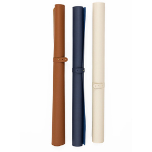 Tappetino Moderno Personalizzato in Similpelle Vegana Effetto Oro Blu Navy American <span class=keywords><strong>Lilly</strong></span> Mahjong, Similpelle Finta, di Sunday Mahjong - Product Image 5