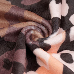 Soft Stretch Spandex Crushed Quilted Custom Check Leopard Digital Printed <b>Velvet</b> Textile Fabric For Appeal And Deco - Product Image 5