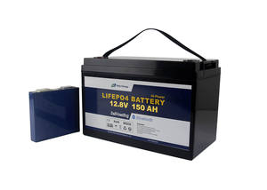 可充电自热12V 150AH锂离子电池，带蓝牙，用于RV，电机家庭，船用，船 - Product Image 4