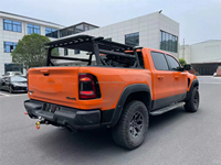 Neuerscheinung für Dodge Ram 1500 Ram 2500 Karosserie-Kit 2013-2018 Upgrade auf 2021 RAM TRX-Stil Auto-Zubehör Stoßstange Scheinwerfer