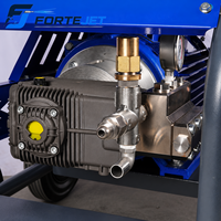 Nettoyeur haute pression électrique industriel 22 kW 500 bars 22 L/min, machine de nettoyage à jet d'eau 380 V