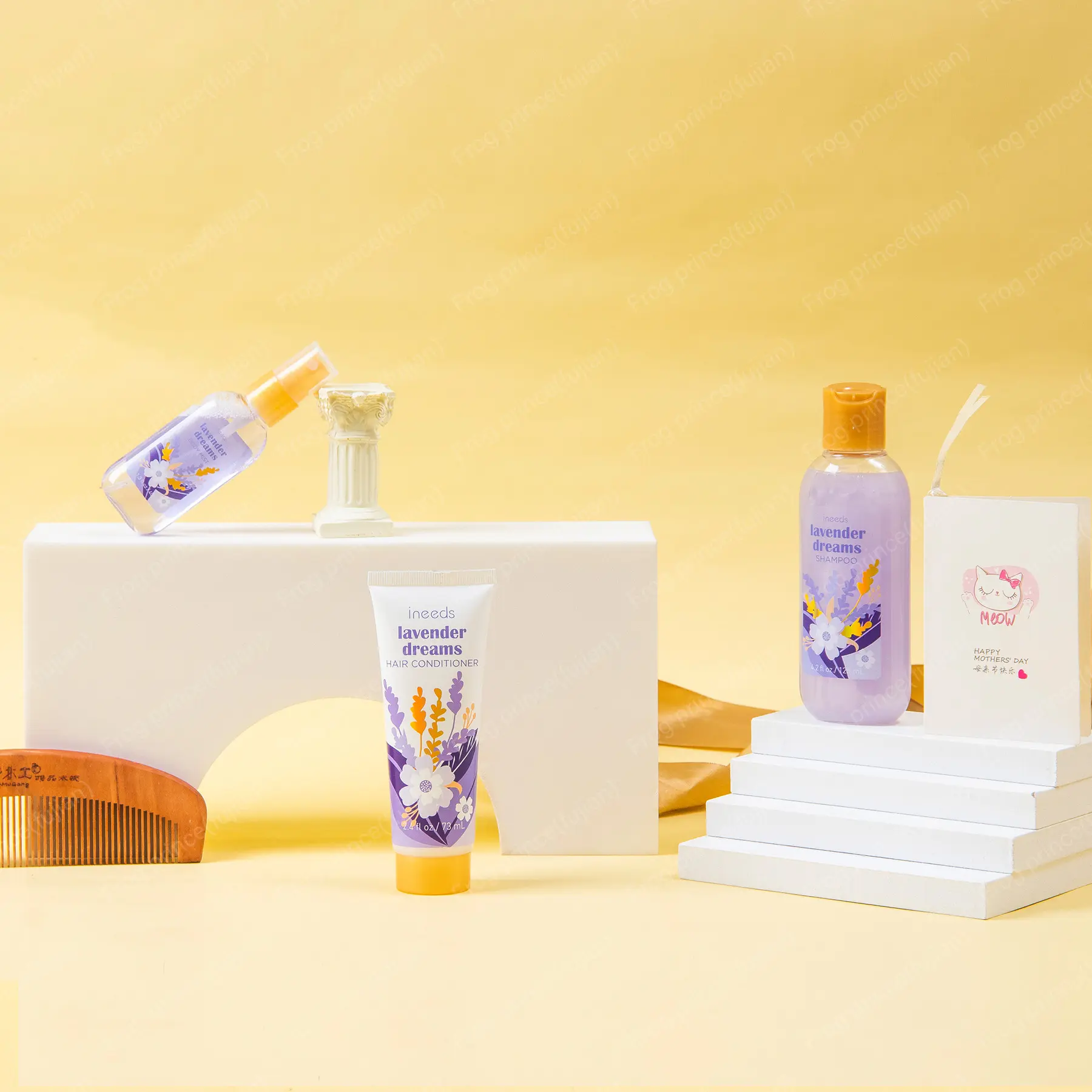 Kit de relaxation du corps avec parfum de lavande, meilleur qualité, kit moderne de spa, coffret cadeaux de cosmétiques pour femmes