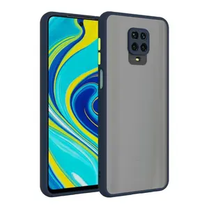 حار بيع الدخان ماتي غطاء كامل واقية TPU PC ملحقات الهاتف المحمول حالة ل Xiaomi Redmi ملاحظة 9S 9 برو ماكس Mi 10 10X 8 7