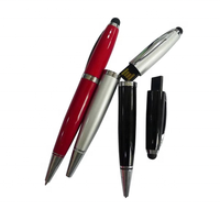 Nouvelles clés USB 2.0 personnalisées en forme de stylo, 16 Go-128 Go, haute vitesse, en métal, cadeaux USB