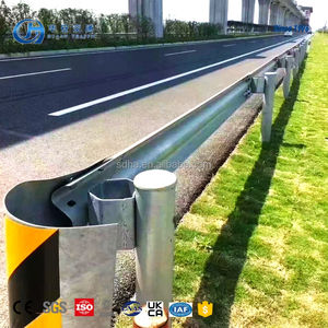 Struttura in acciaio personalizzato con trave di sicurezza stradale barriera a tre travi barriera di sicurezza in acciaio - Product Image 1