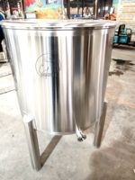Réservoir de refroidissement du lait en acier inoxydable de bonne qualité 304/316L 400L / réservoir de stockage du lait / réservoir de stockage de refroidissement du lait pour utilisation à la ferme