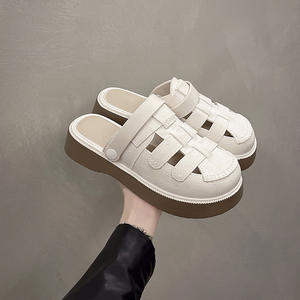 Sandalias de Verano 2025 para <span class=keywords><strong>Mujer</strong></span>, Sandalias Casuales de Ocio para Exteriores, Sandalias Planas para Mujeres Embarazadas, Sandalias Romanas de Moda Estilo Bosque - Product Image 6