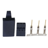 Connecteur de Moteur Servo Futaba JR avec Boucle à Crochet Autobloquante, Connecteur Mâle-Femelle Plaqué Or pour Voiture RC, Drone, Batterie, ESC