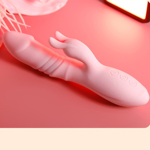 Consolador vibrador superpotente de 10 velocidades, vibradores recargables por Usb, consolador de conejo realista, juguete sexual para mujeres - Product Image 6