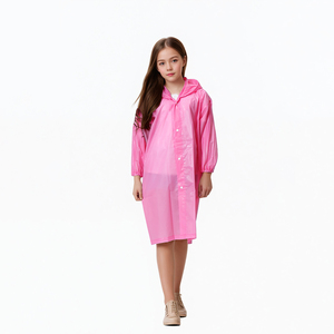 Impermeável EVA Raincoat <span class=keywords><strong>for</strong></span> <span class=keywords><strong>Kids</strong></span> Vem em uma variedade de tamanhos para ajuste confortável